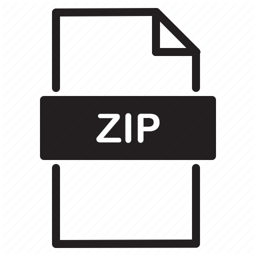 Document, Extention, File, Rar, Zip Icon
