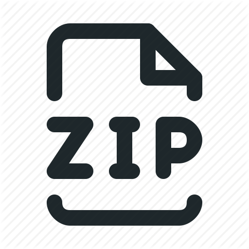 , Office, Zip Icon