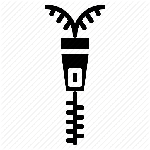Fabric, Fashion, Material, Zip, Zipper Icon