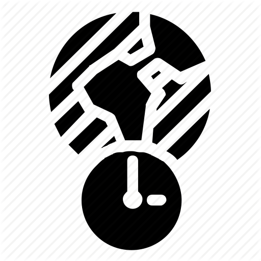 International, Time, Zone Icon