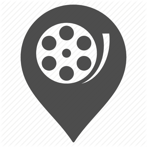 Cinema, Entertainment, Film Roll, Hollywood, Map Marker, Movie