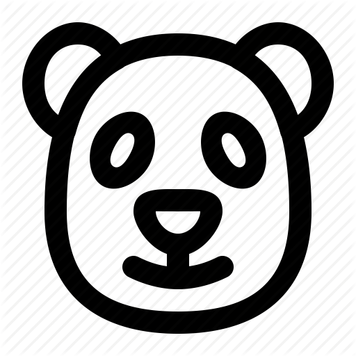 Animal, Bear, Head, Mammal, Panda, Zoo Icon