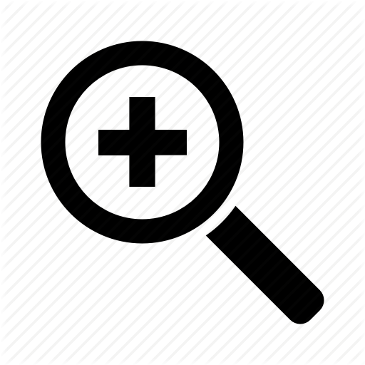 Glass, Loupe, Magnifier, Zoom Icon