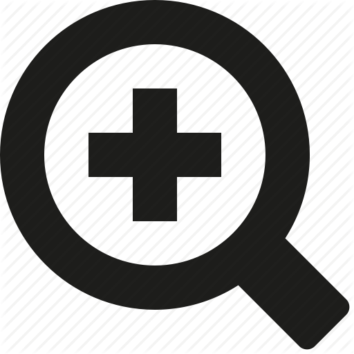 Plus, Search, Zoom Icon