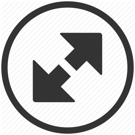 Arrow, Arrows, Enlarger, Expand, Fullscreen, Zoom Icon