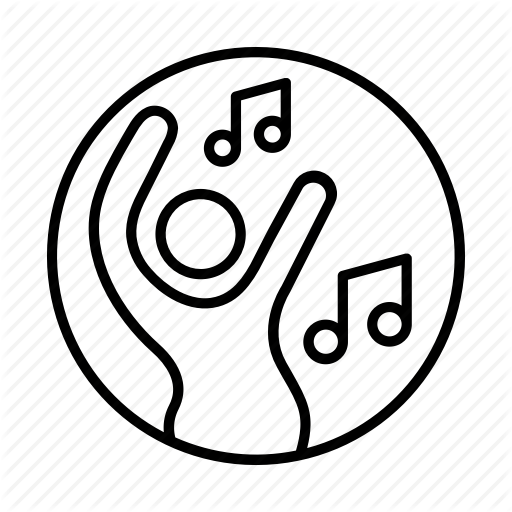 Dance, Fitness, Music, Party, Rock And Roll, Zumba Icon