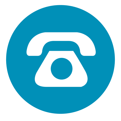Telephone Round Icon