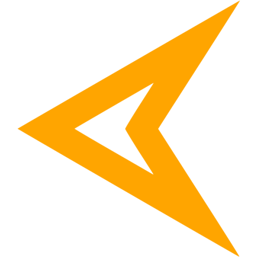 Orange Arrow Icon