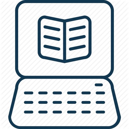 E Learning, Education, Learning, Online Book, Online Study Icon