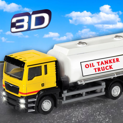 Big Oil Container Truck Simulator Realistic Transport Trailer