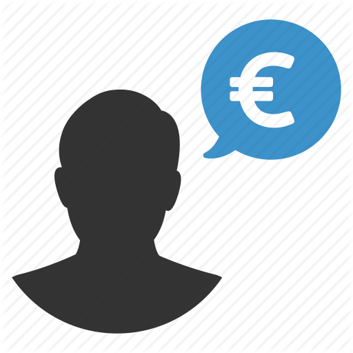 Buyer, Euro, Finance, Money, Payment, Person, User Icon