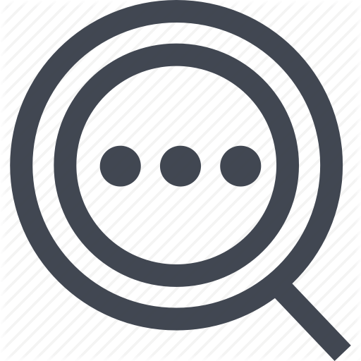 Dots, Find, Loading, Search Icon