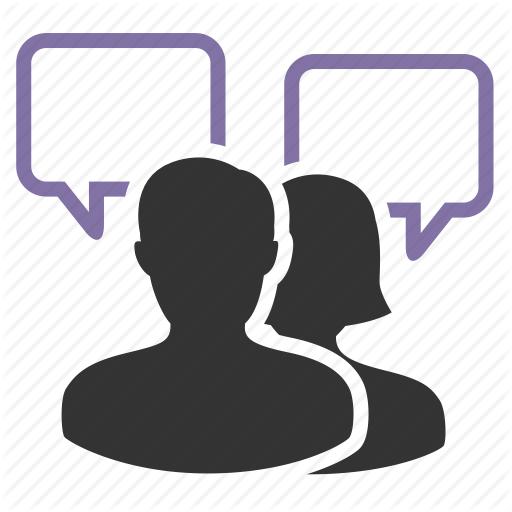 People Talking Icon Png Png Image