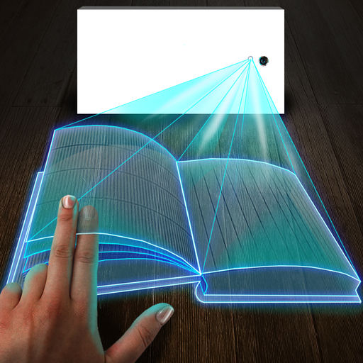 Hologram Book Simulator