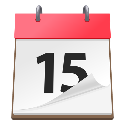 Calendar Date Icon