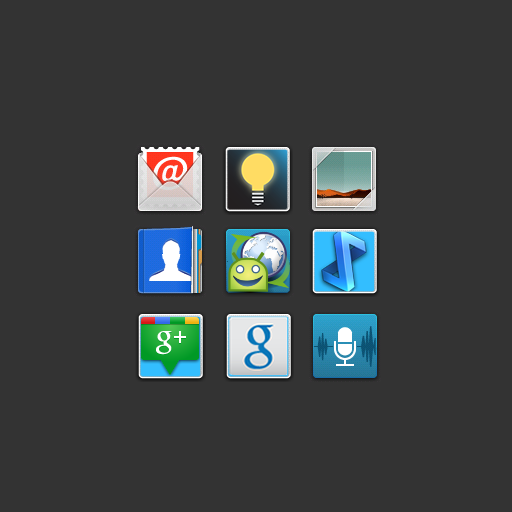 Icon Pack Blur Squared Appstore For Android