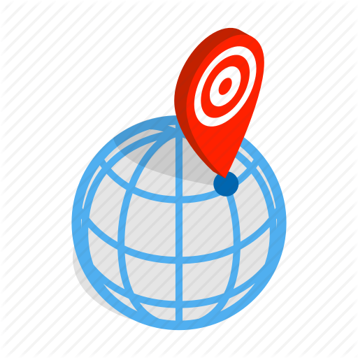 Isometric, Location, Map, Mark, Marker, Pin, Pointer Icon