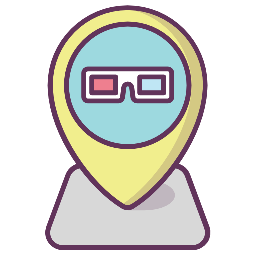 Location, Glasses, Point, Map Icon Free Of Location Icons