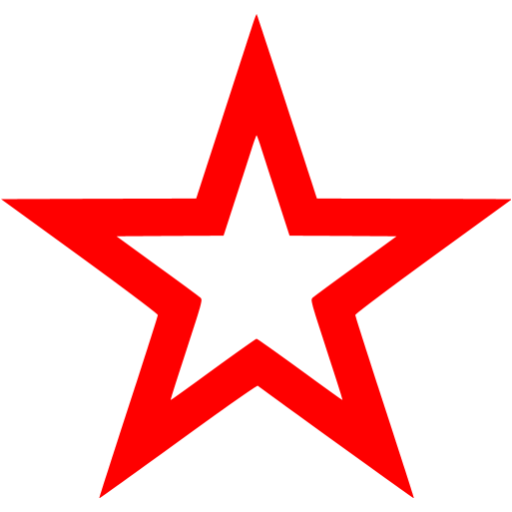 Red Star Icon