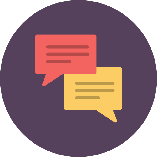 Double, Bubbles Icon Free Of Flat Retro Communications Icons