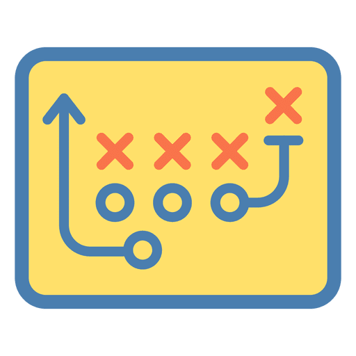 American Football Tactic Icon