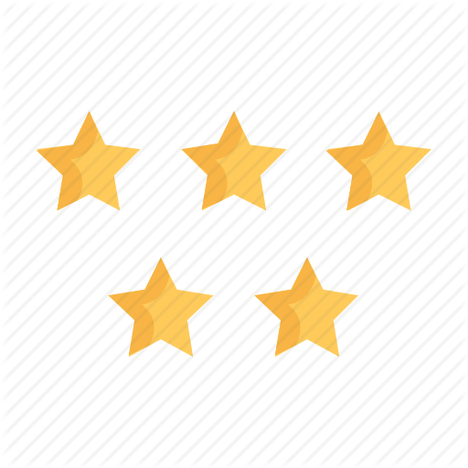 Feedback, Five, Good, Rating, Review, Star Icon