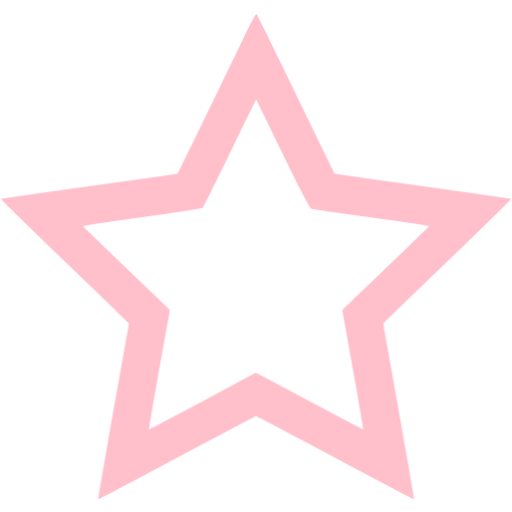 Pink Star Icon