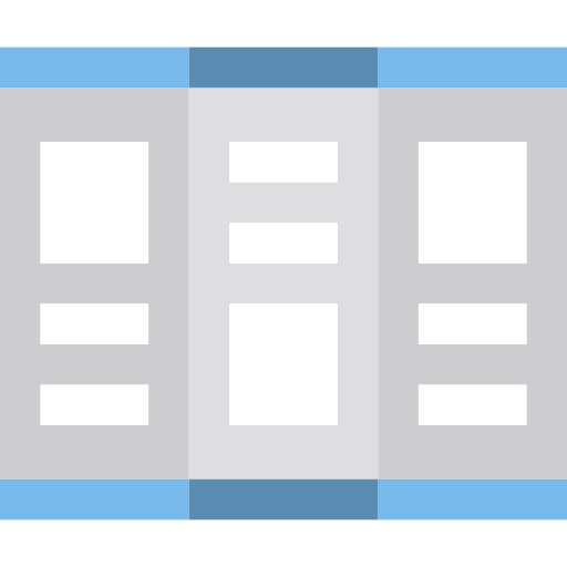 Brochure, Book, Bit Icon