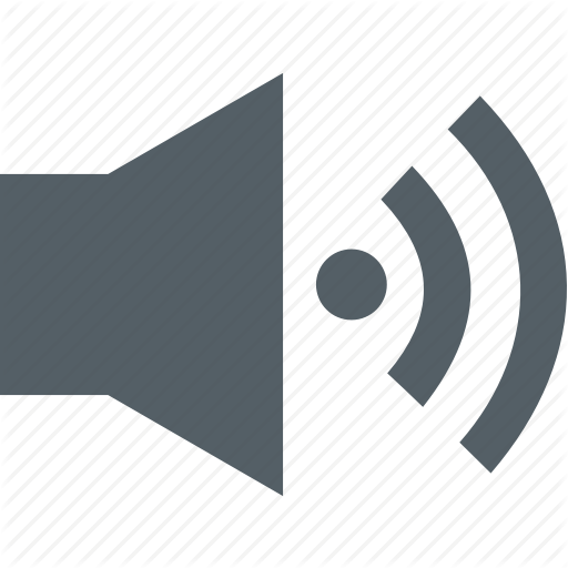 Audio, Media, Music, Sound, Speaker, Volume Icon
