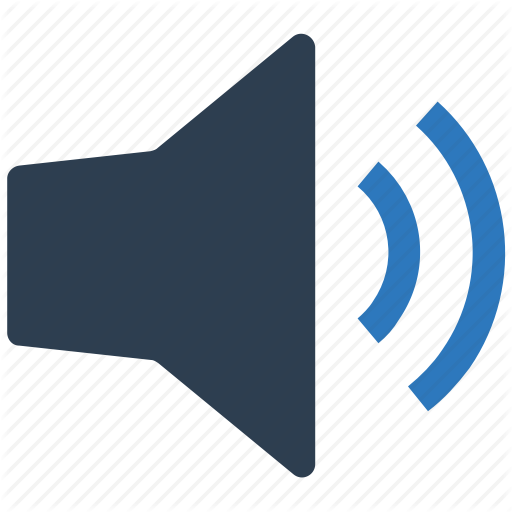 Audio, Sound, Speaker, Volume Icon