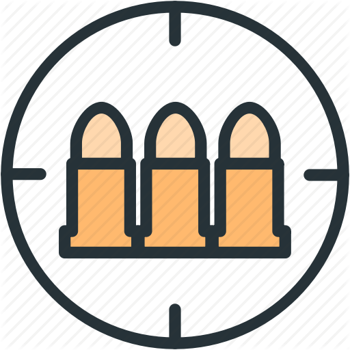 Ammo, Bullets, Gaming Icon