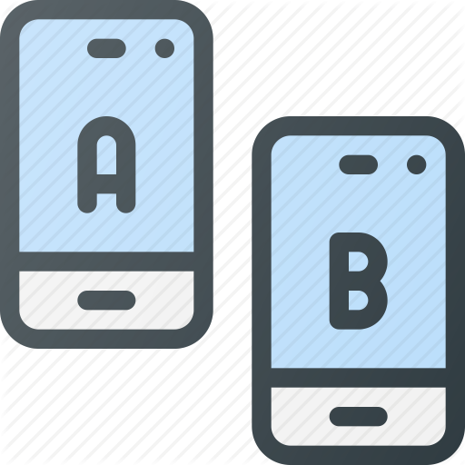 Ab, App, Comparing, Mobile, Split, Test, Testing Icon