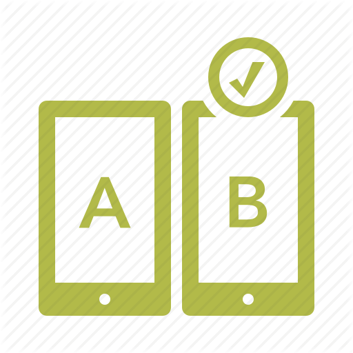 Ab Testing, Compare, Feedback, Tablet Icon
