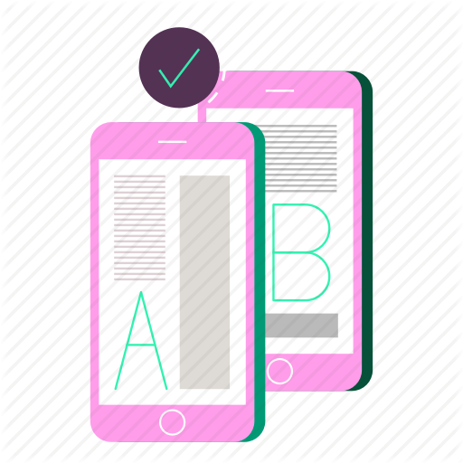 Ab Testing, Experiment, Research, Split, Test, Testing, Website Icon
