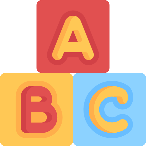 Toy, Kid And Baby, Childhood, Blocks, Abc Icon