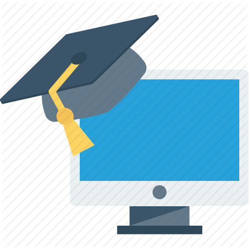 Graduation, Online Education, Online Graduation, Online Study Icon