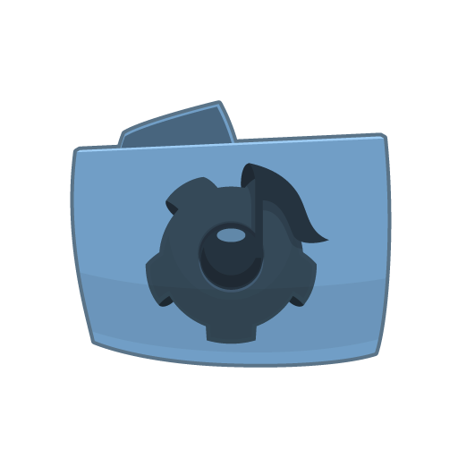Folder Music Creation Icon