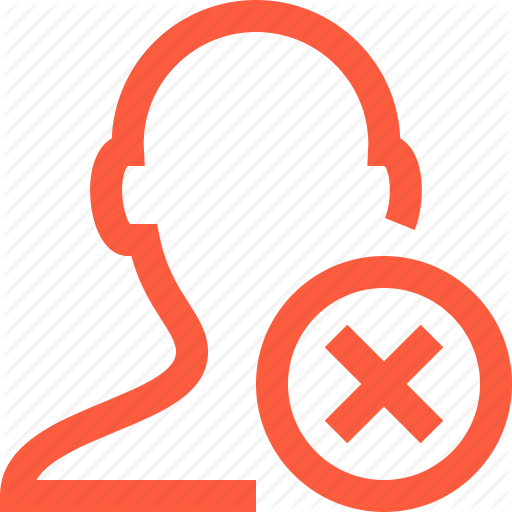 Abort, Cancel, Error, Fail, Male, User Icon