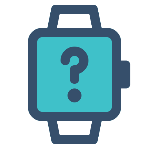 Smart, Watch, Help, About Icon Free Of Smart Watch