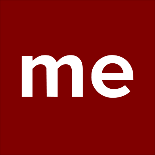 Maroon About Me Icon