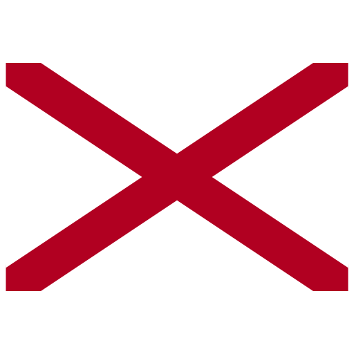 Us Al Alabama Flag Icon