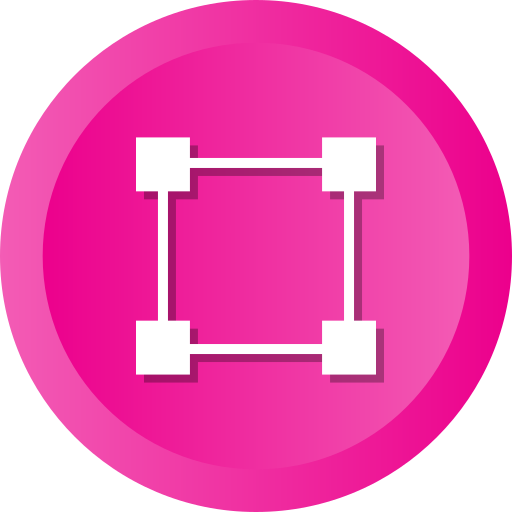 Abstract, Crop, Tool, Creative, Design, Hexagon Icon Free Of Ios