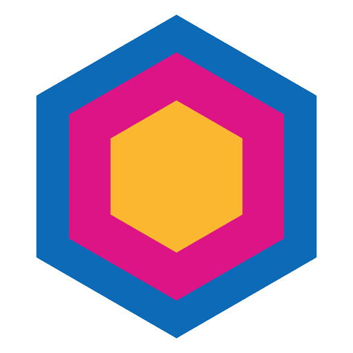 Hexagon Geometric Abstract Icon