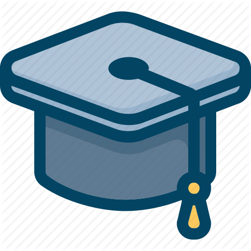 Academic, Cap, Hat, Student, University Icon