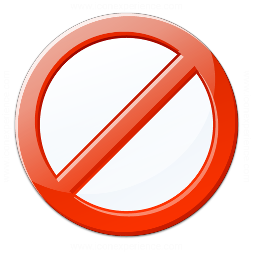 Iconexperience V Collection Sign Forbidden Icon