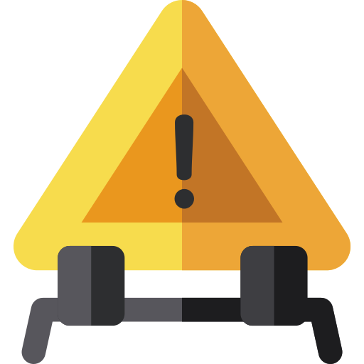 Reflective Triangle Accident Png Icon