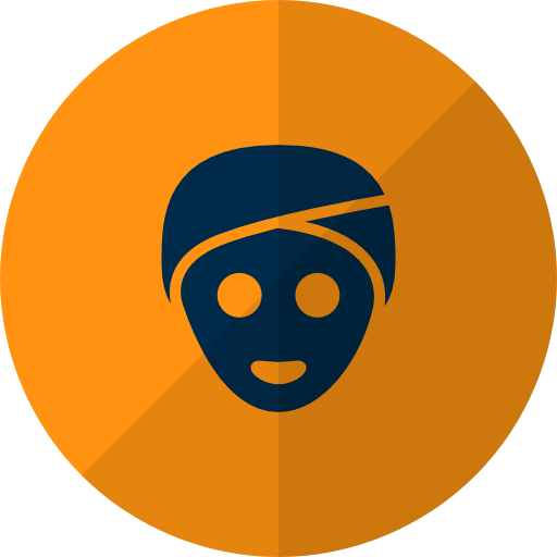Yellow, Face, Mask Icon Free Of Hotel And Spa Icons