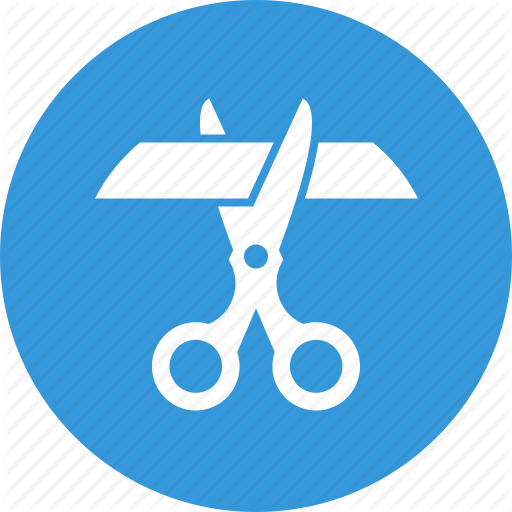 Accomplishment, Cut, Design, Scissors, Tape Icon
