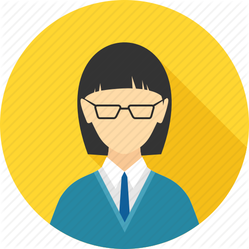 Accountant, Boss, Employee, Girl, Lady, Manager, Profile Icon