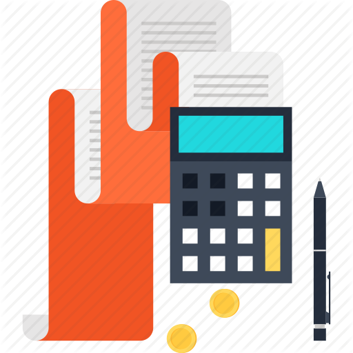 Accounting, Budget, Calculator, Finance, Pay, Report, Taxes Icon